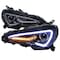 Spec-D Tuning 12-14 Scion Frs Projector Headlights Glossy Black Smoked Lens LHP-FRS12G-TM - alternate 1